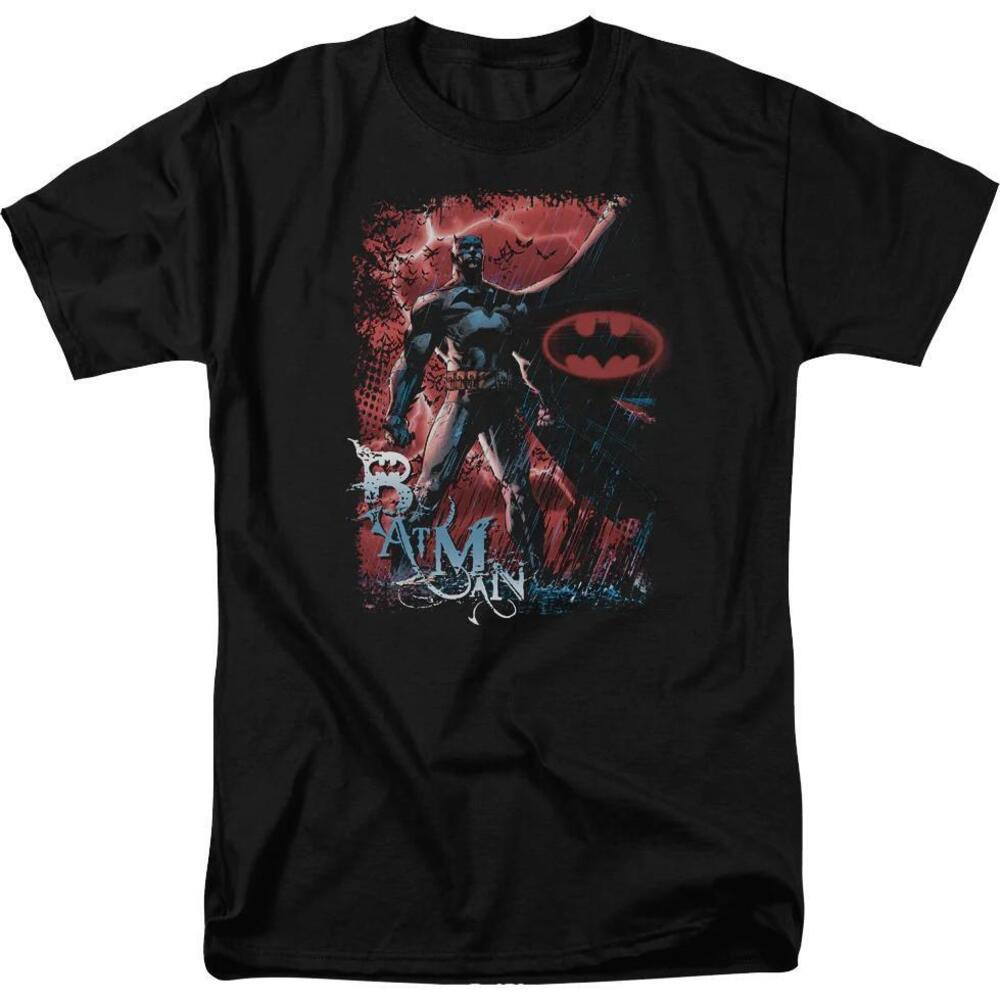 Batman Lightning Storm Dc Comics Tshirt